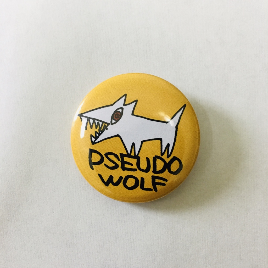 pseudo wolf缶バッジ
