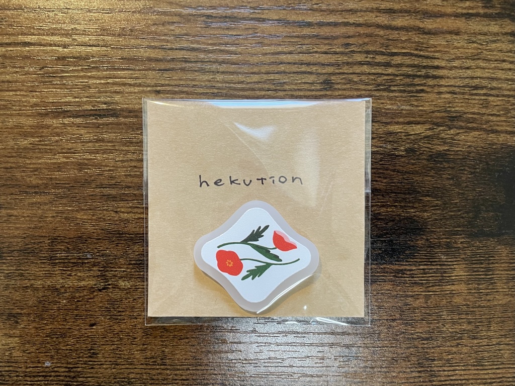 花 ピンズ