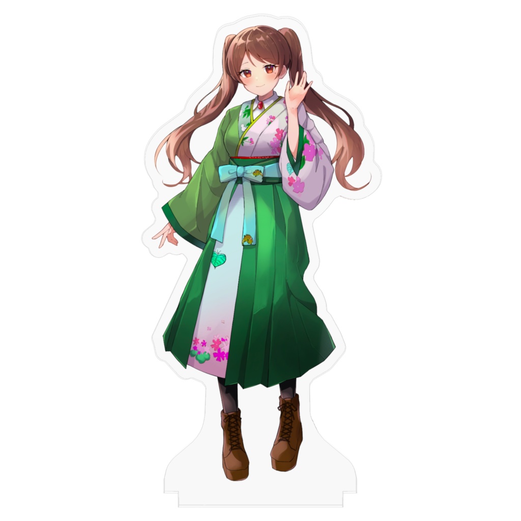 花野彩晴サイン付アクリルフィギュア(サイズ3種)