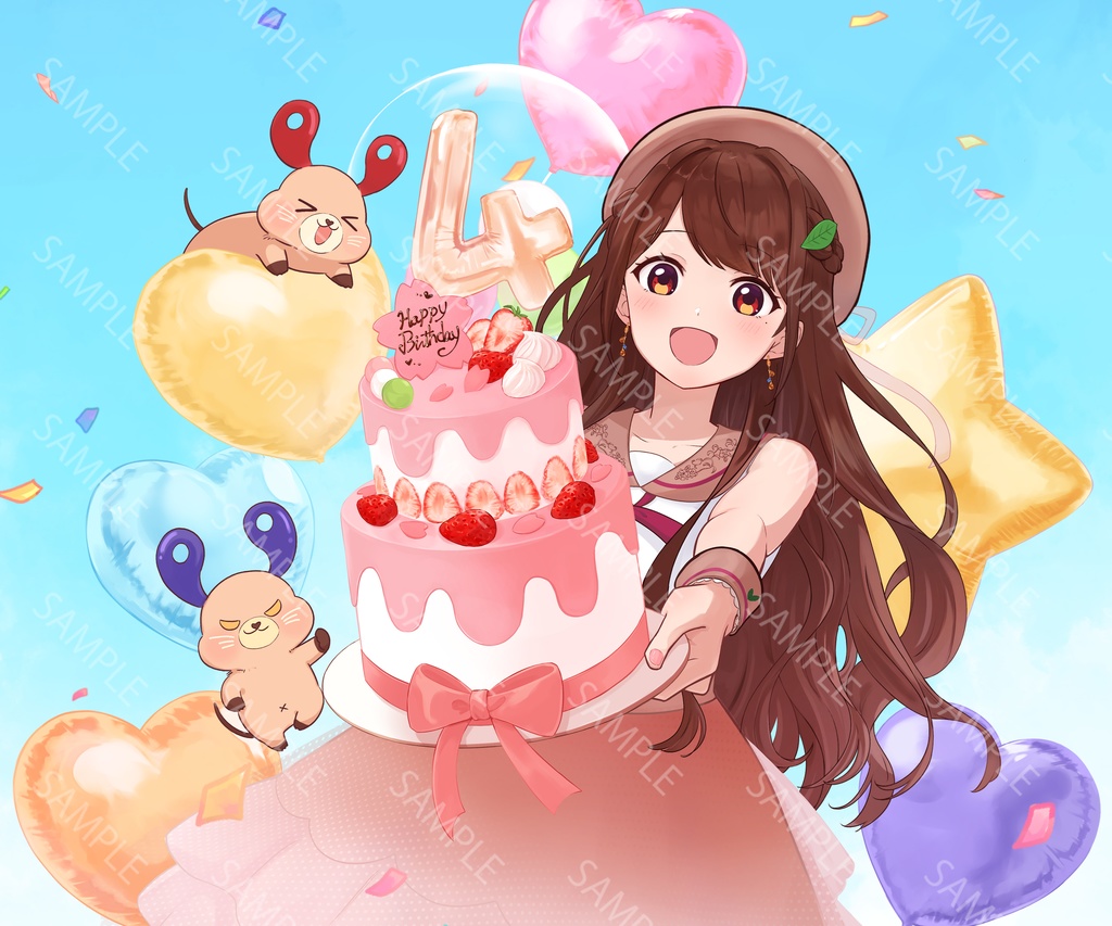 花野彩晴の生誕祭トートバッグ【2025】