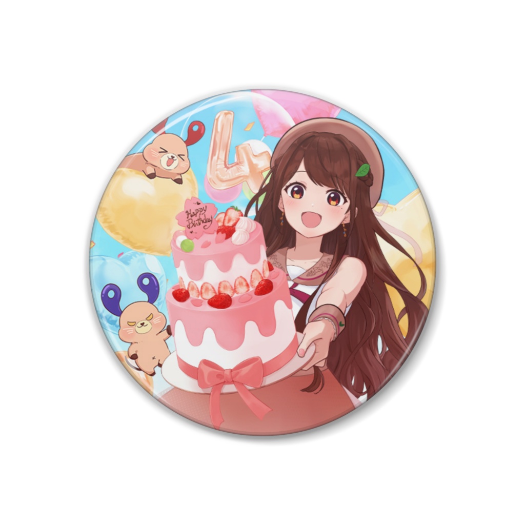 花野彩晴の生誕祭手のひらバッジ【2025】