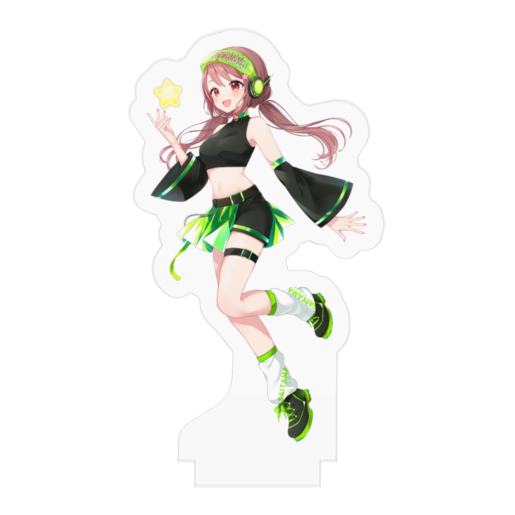 【宇宙記念】花野彩晴のサイバーSAITAMAアクリルフィギュア