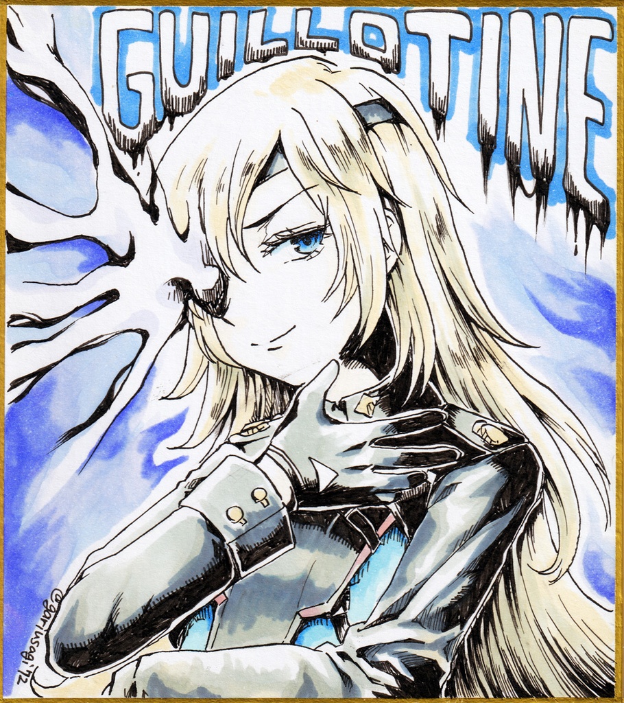 【アナログ手描き】オーダーミニ色紙