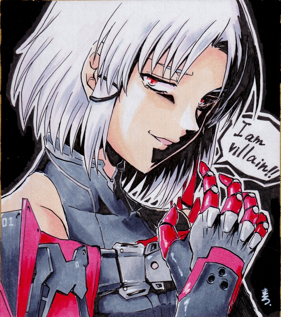 ミニ色紙(勝利の女神:NIKKE各種)