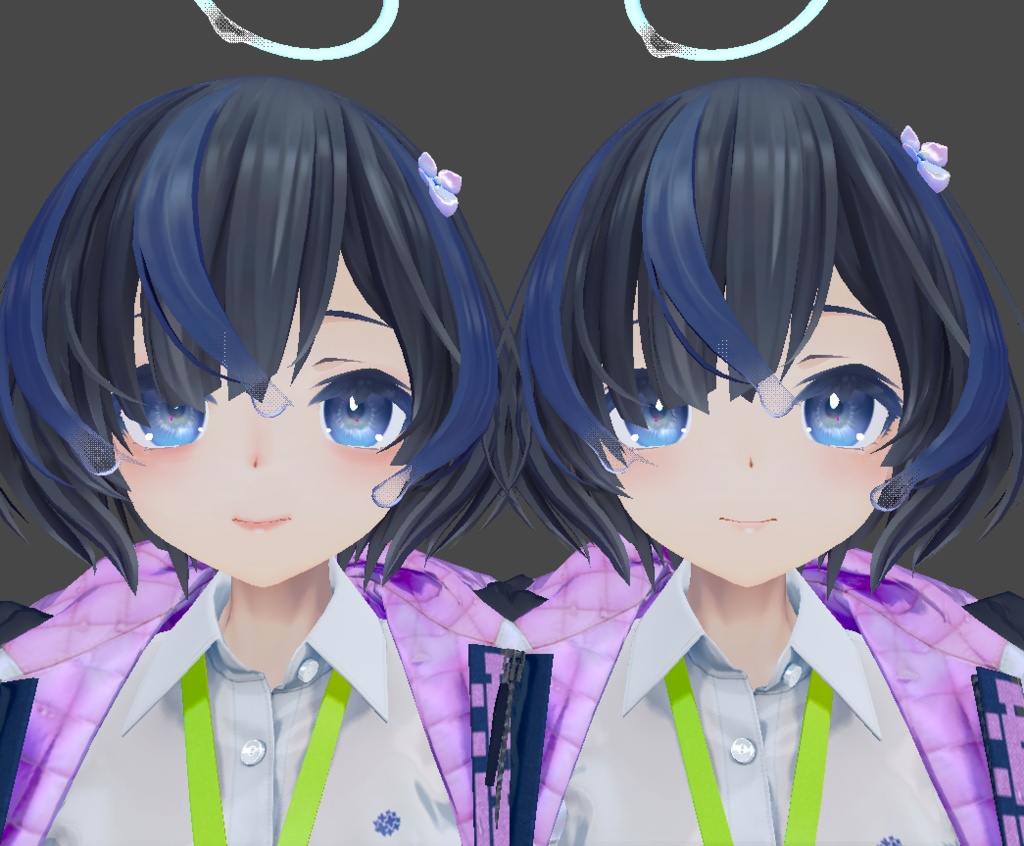 しずくさんの顔をちょっと変えるやつ