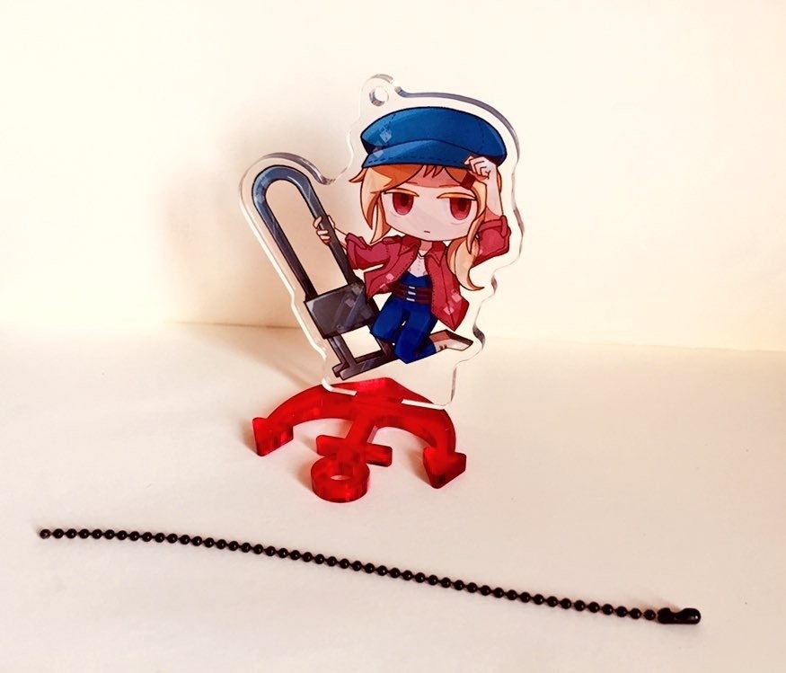 【三千世界の逃避港】テトラとロビン アクリルスタンド&ストラップ