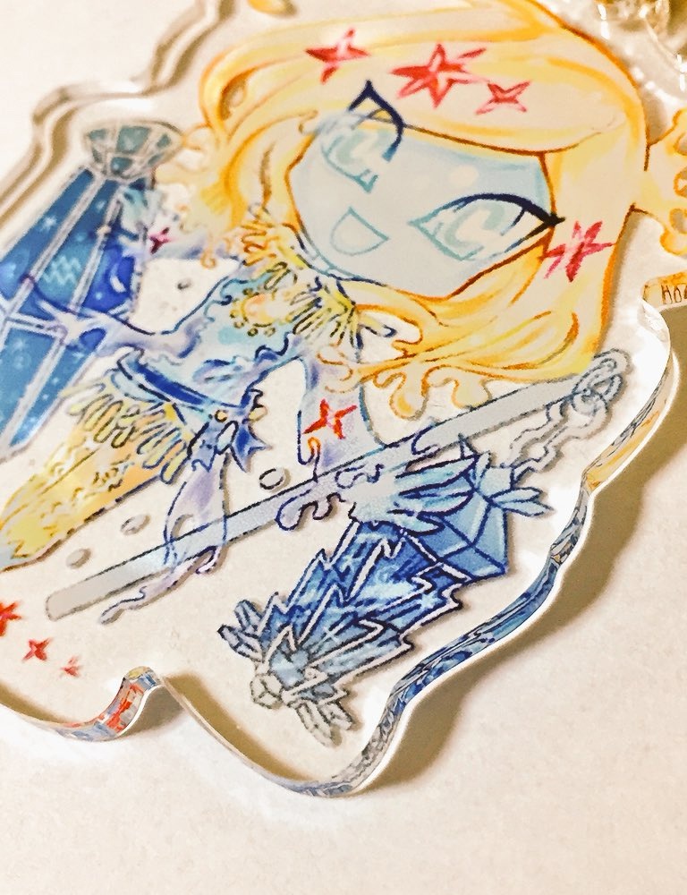 【黄道沿いで会いましょう。】水瓶座の精霊アクリルキーホルダー