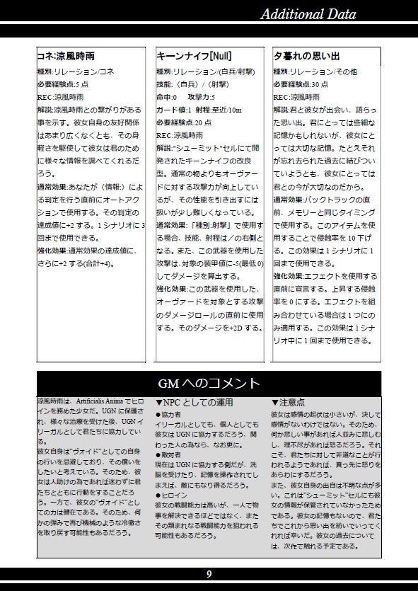 【電子書籍】DX3rd オリジナルシナリオ 「Burnt down Bygones」 SPLL:E113144