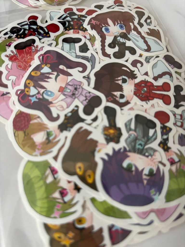 【第2回特別展L】247支部職員フレークシール