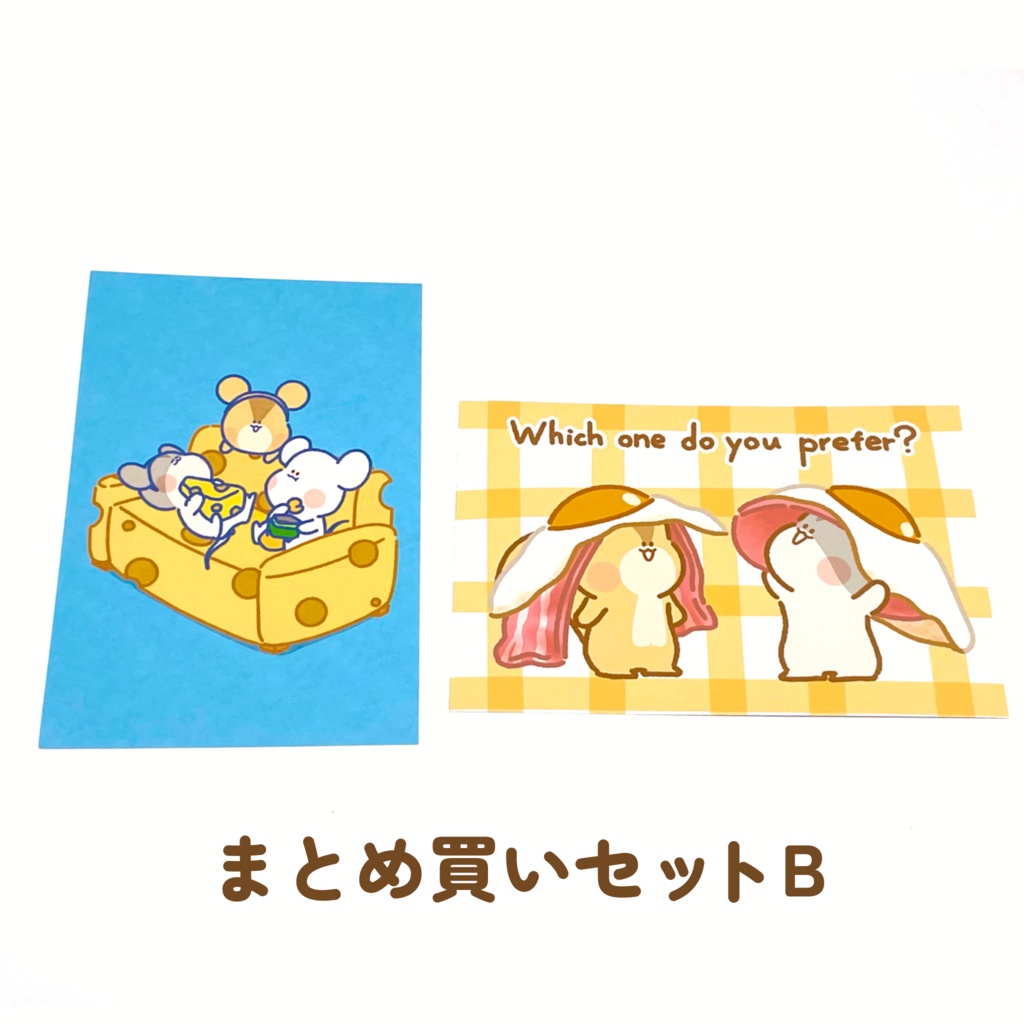 ポストカード(全4種、まとめ買いセット2種)