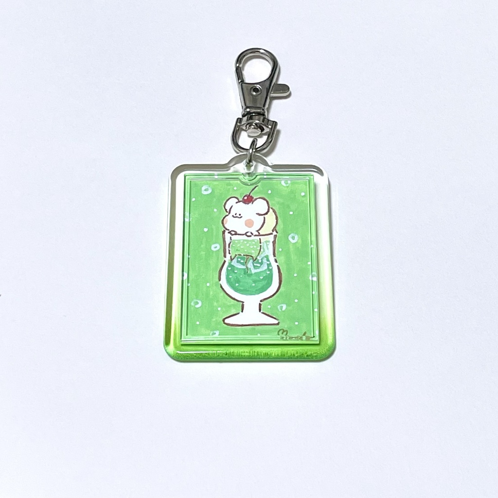 クリームソーダ 原画キーホルダー