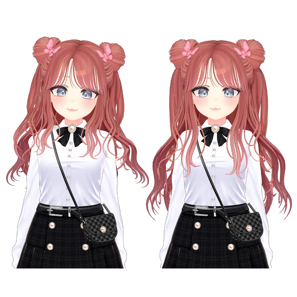 『DoublePopHalfUp』 K-Pop Idol Hair / Stage Hair Style