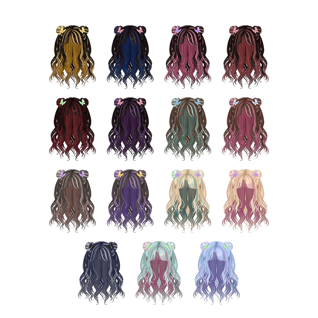 『DoublePopHalfUp』 K-Pop Idol Hair / Stage Hair Style
