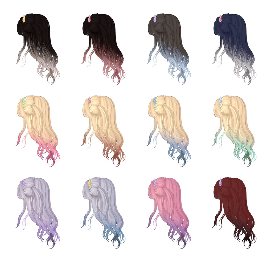 『DoublePopHalfUp』 K-Pop Idol Hair / Stage Hair Style