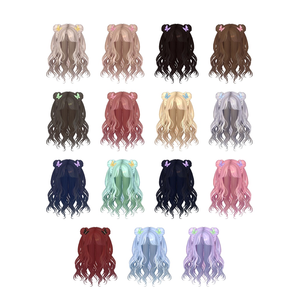 『DoublePopHalfUp』 K-Pop Idol Hair / Stage Hair Style