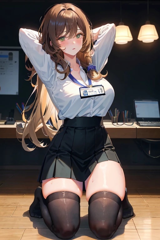 AIアニメOL美少女