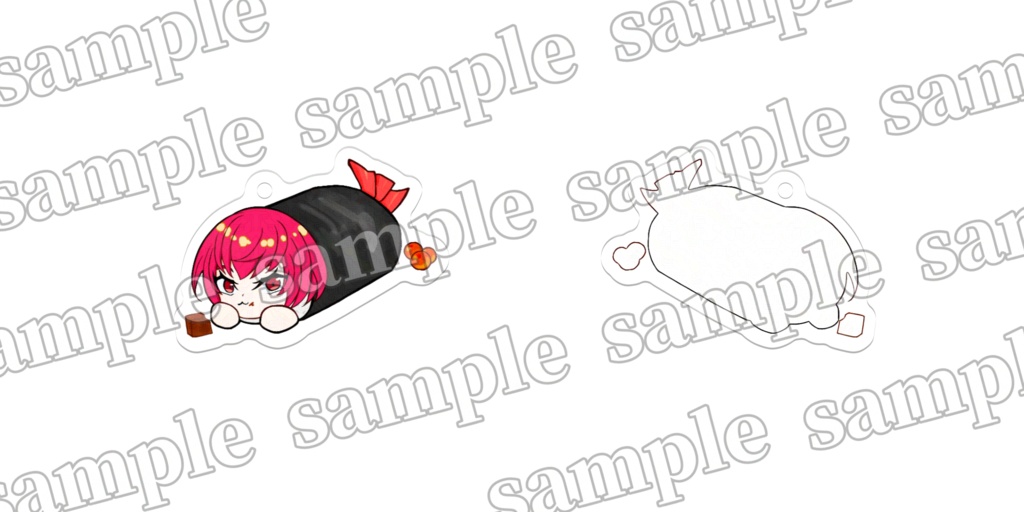 【アクリルキーホルダー】食べてないですけど？イル【LazoRize公式】