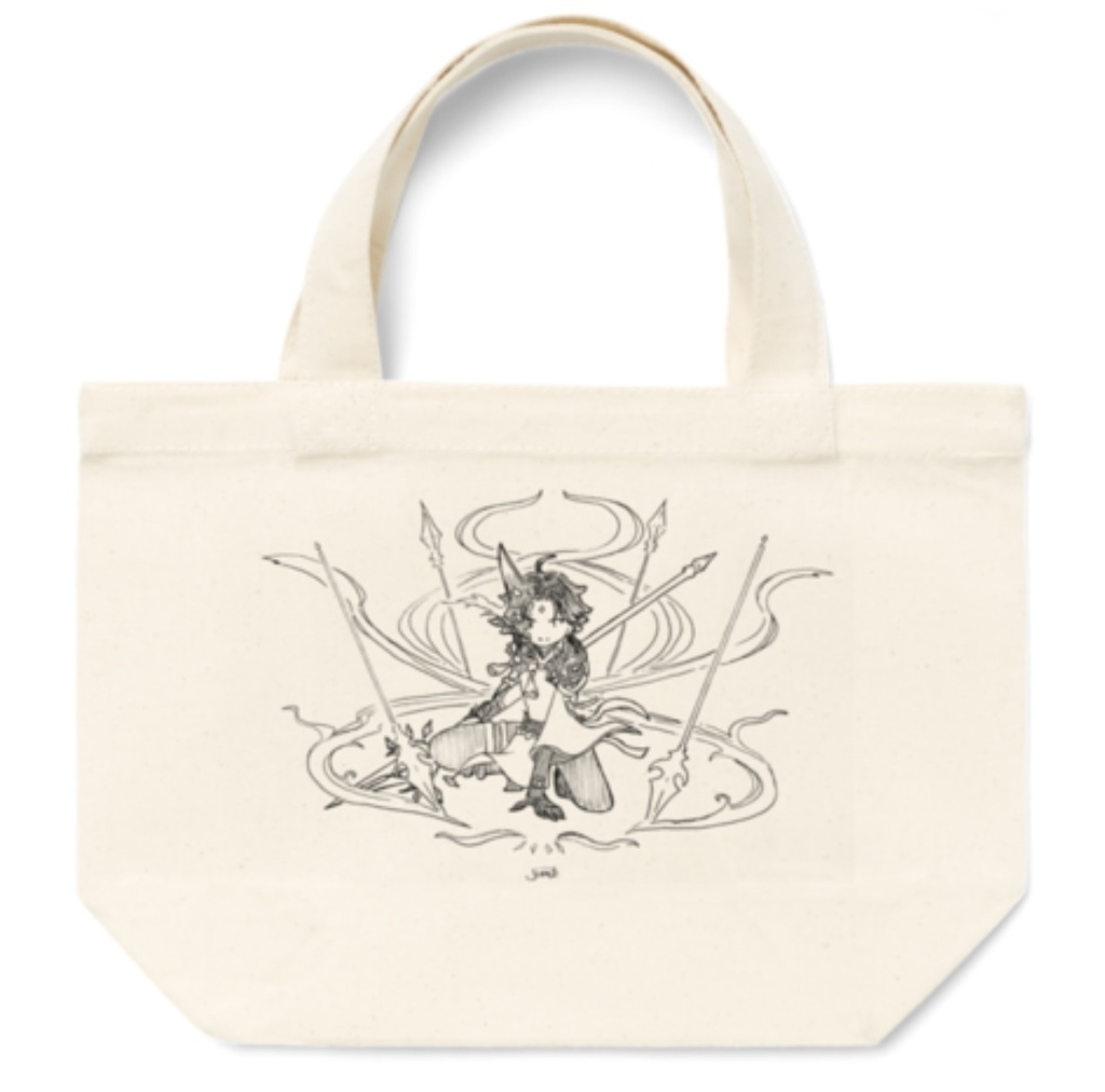 魈 マチありトートバッグS/M
