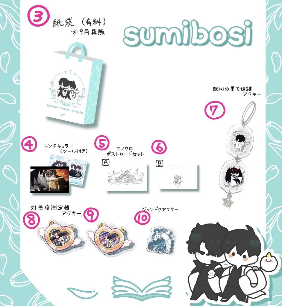 全知的な読者の視点から(グッズ） - sumibosi - BOOTH