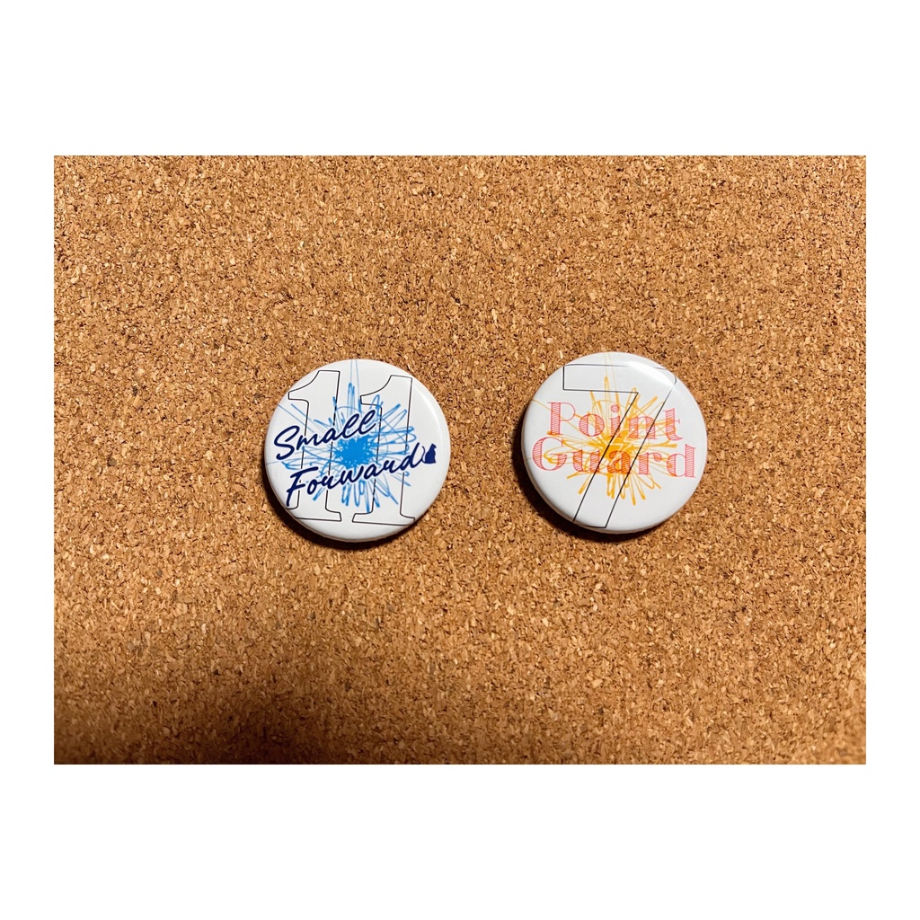 流川/リョータイメージ缶バッチ