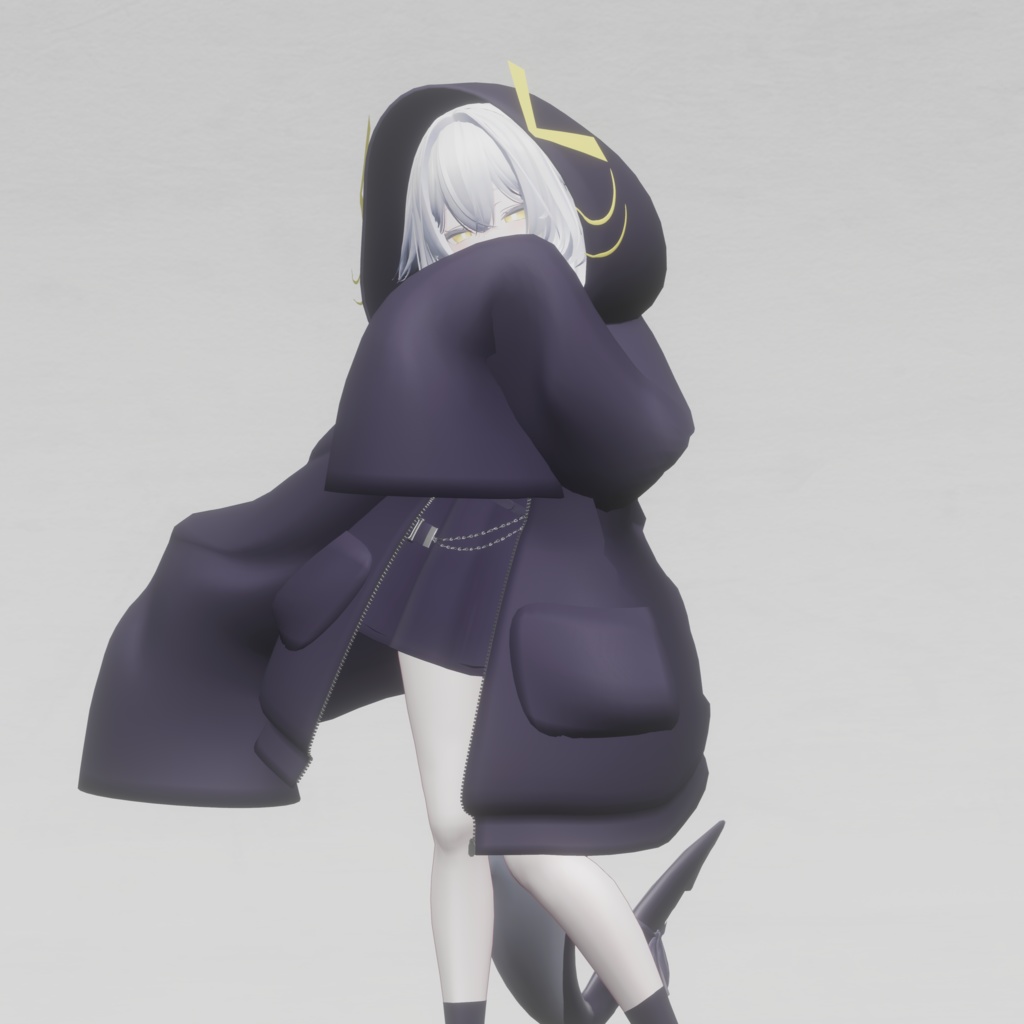 【rurune専用】ぶかぶかさめぱーかー