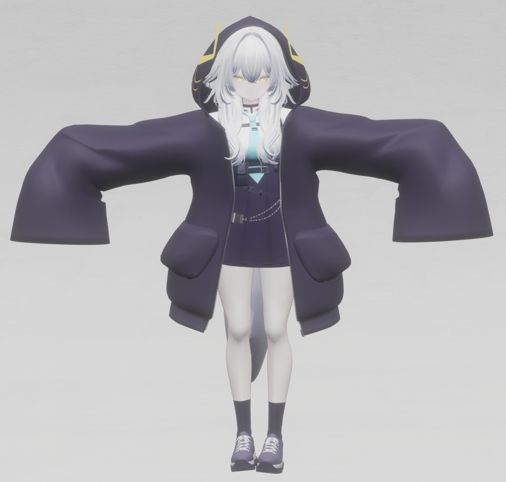 【rurune専用】ぶかぶかさめぱーかー