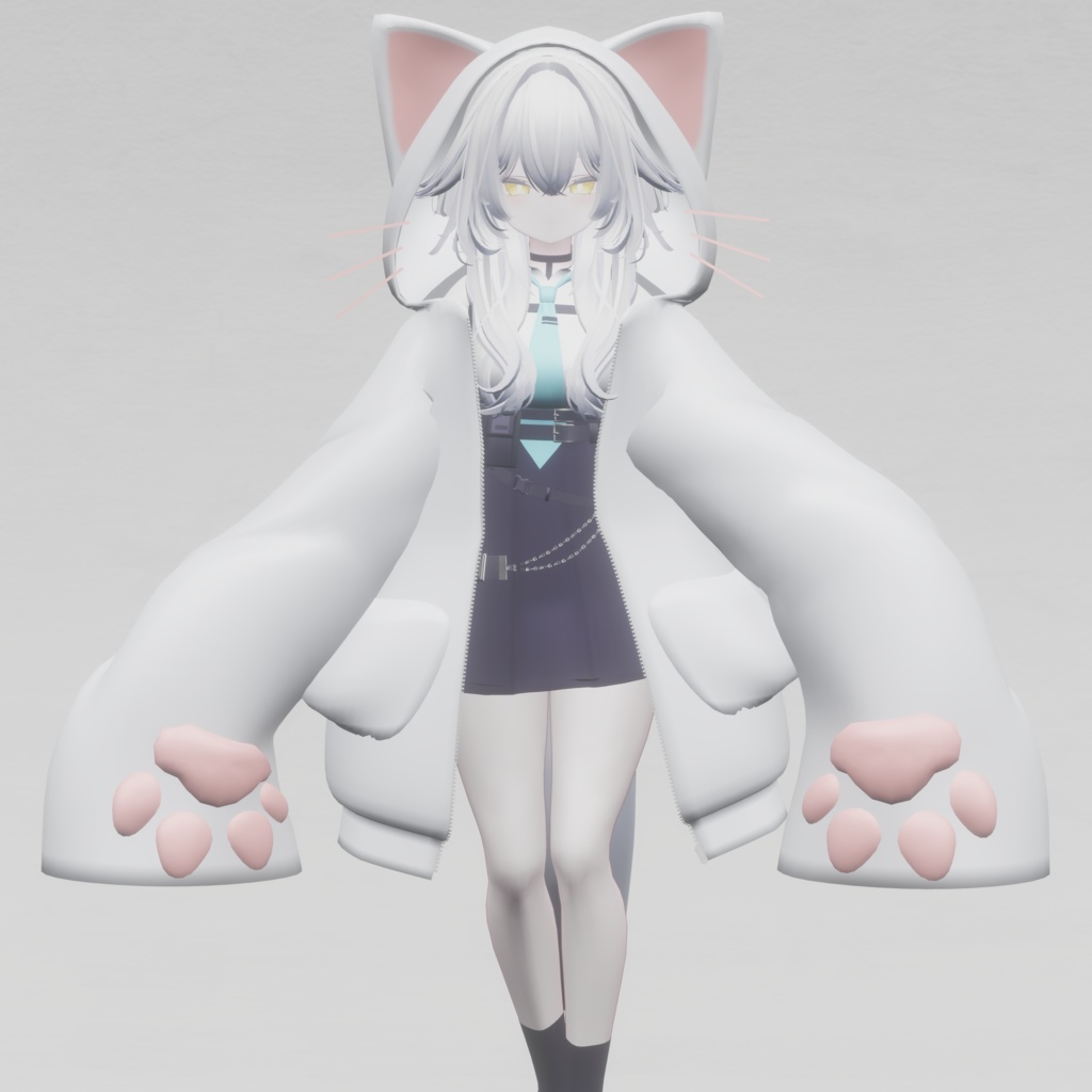 【rurune専用】ぶかぶかねこぱーかー