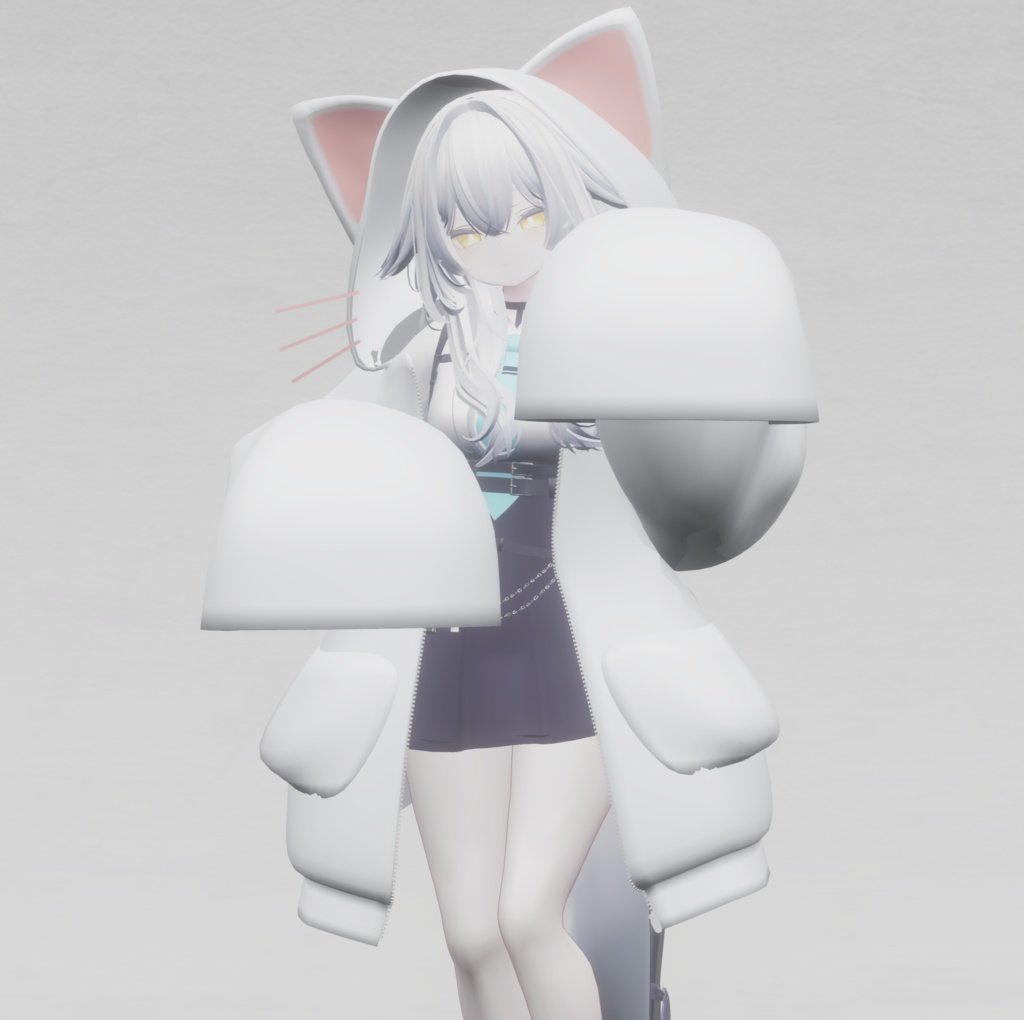 【rurune専用】ぶかぶかねこぱーかー