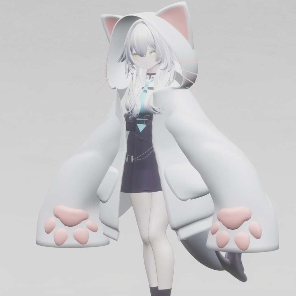 【rurune専用】ぶかぶかねこぱーかー