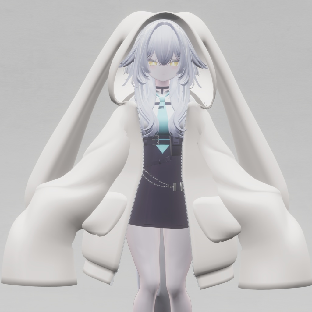 【rurune専用】ぶかぶかうさみみぱーかー