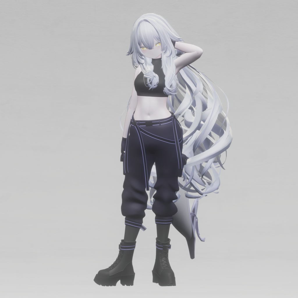 【rurune専用】TAC_S.A. ーVRChat向けタクティカル風衣装ー