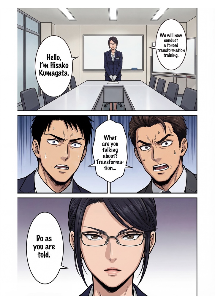 Compulsory Transformation Training(強制変身研修・英語版)