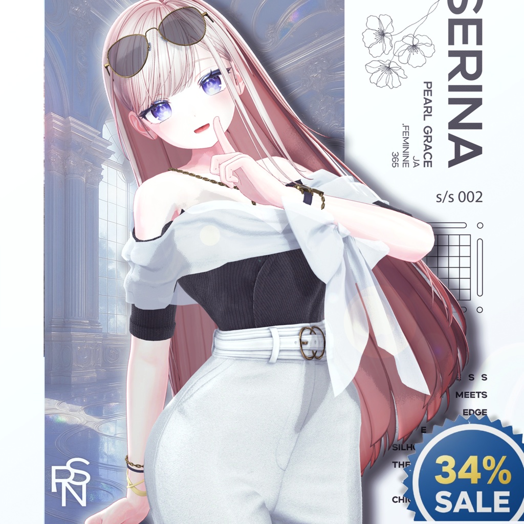 ❤️34% SALE EVENT❤️ Pearl Grace【15アバター対応】