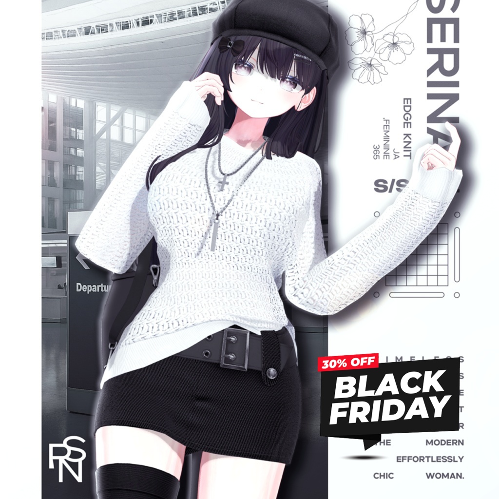 🖤SALE EVENT🖤Edge Knit【14アバター対応】