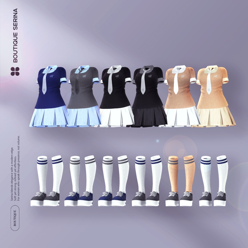 Campus Bloom Dress【14アバター対応】