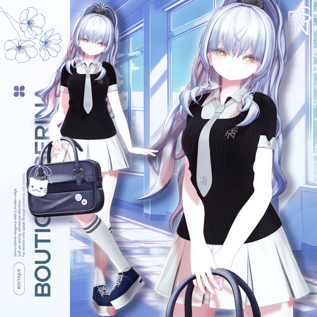 Campus Bloom Dress【14アバター対応】