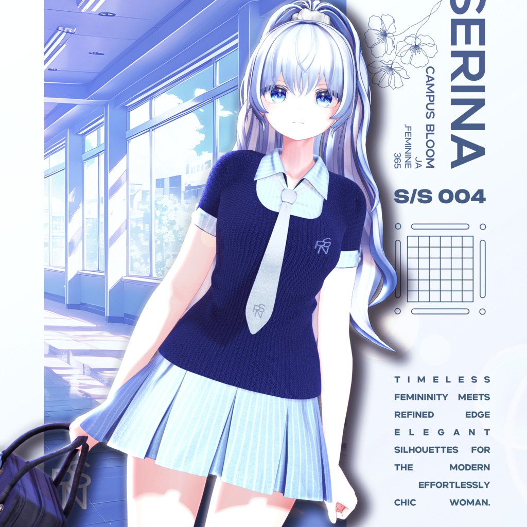 Campus Bloom Dress【14アバター対応】