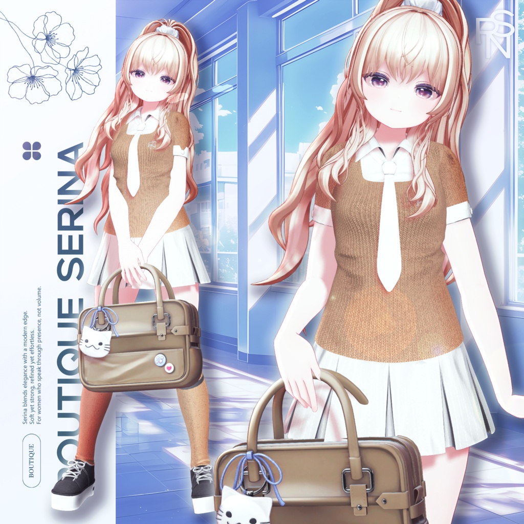 Campus Bloom Dress【14アバター対応】