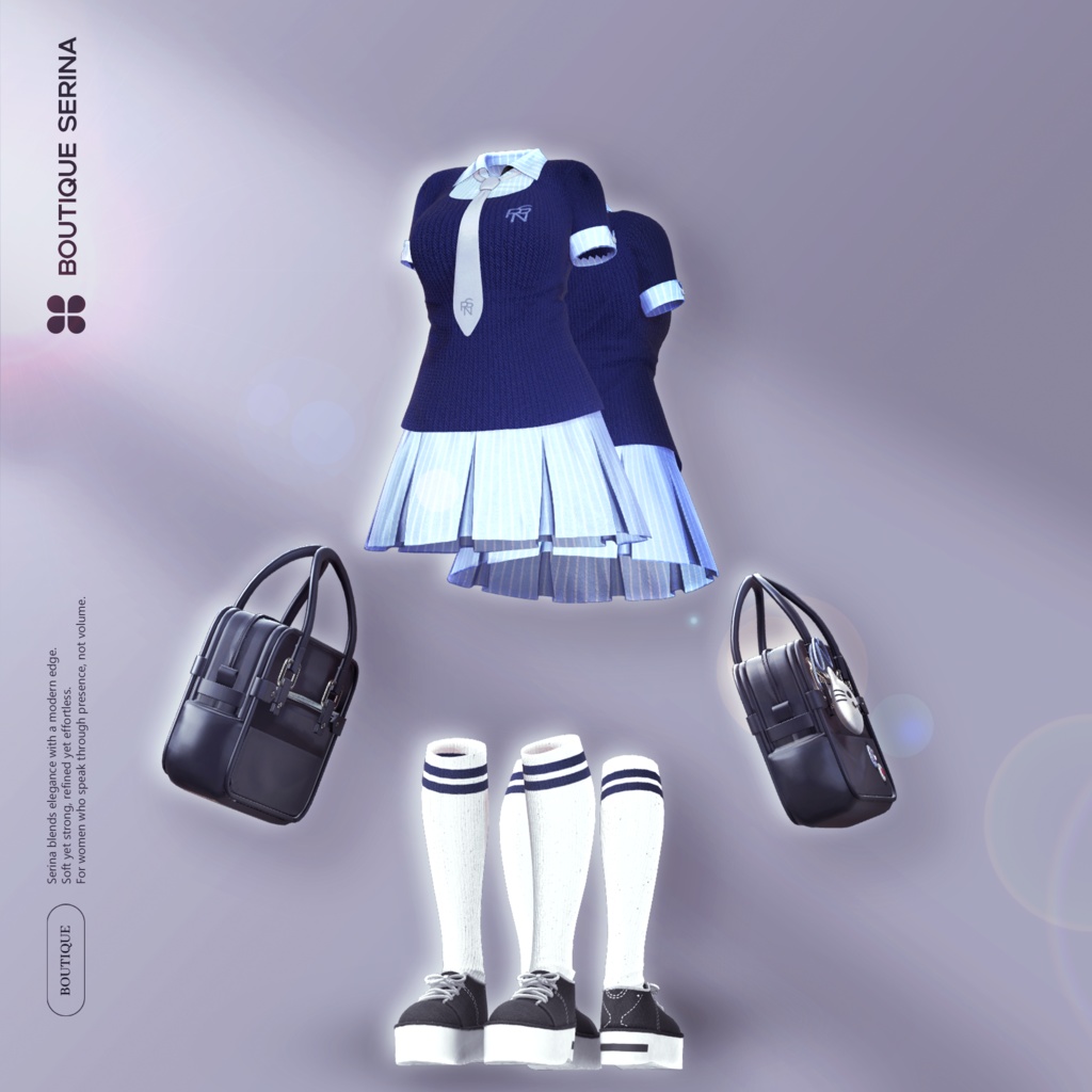 Campus Bloom Dress【14アバター対応】