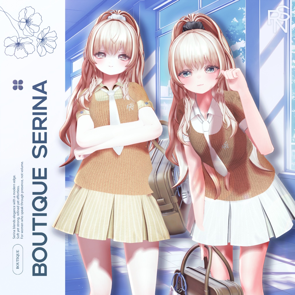 Campus Bloom Dress【14アバター対応】