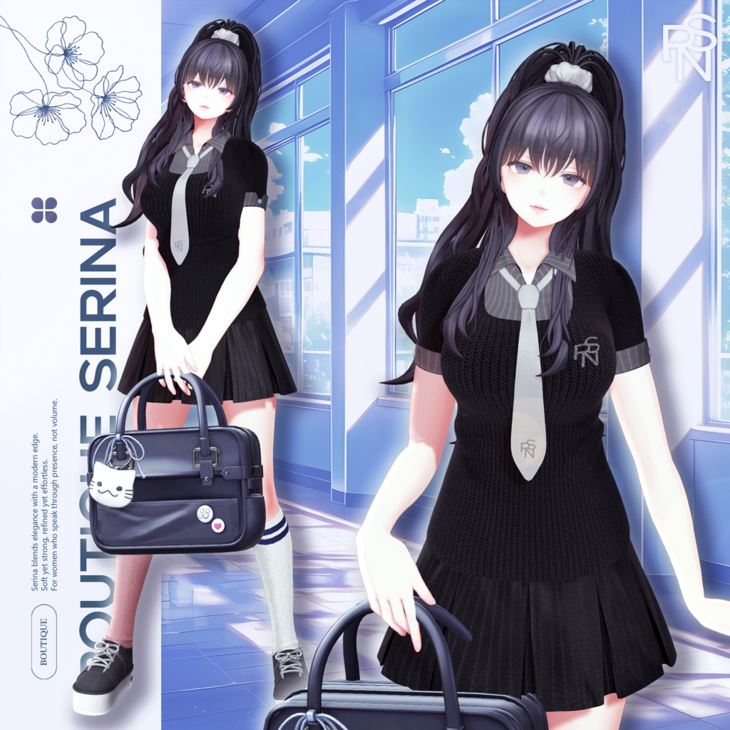 Campus Bloom Dress【14アバター対応】