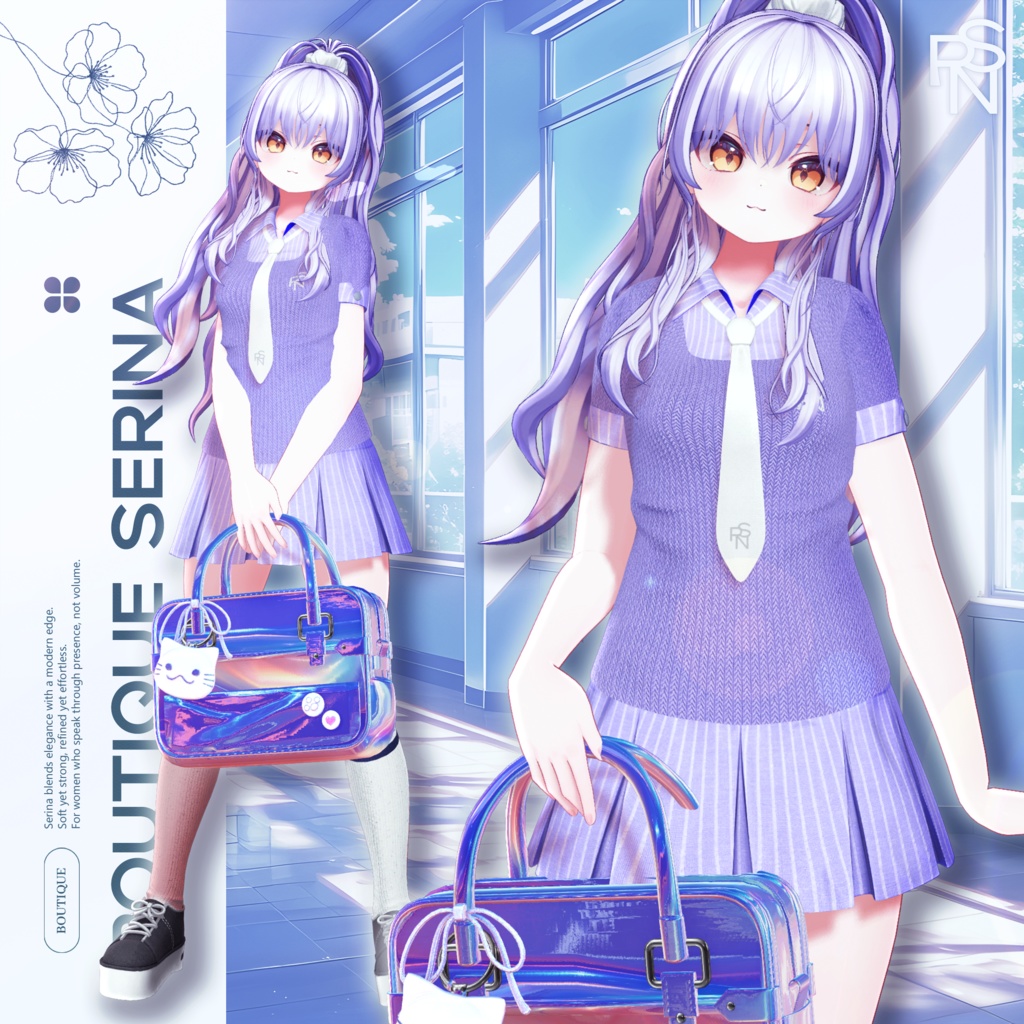 Campus Bloom Dress【14アバター対応】