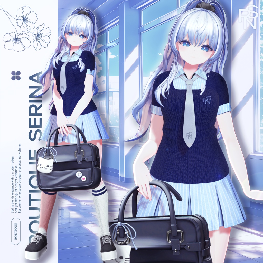 Campus Bloom Dress【14アバター対応】