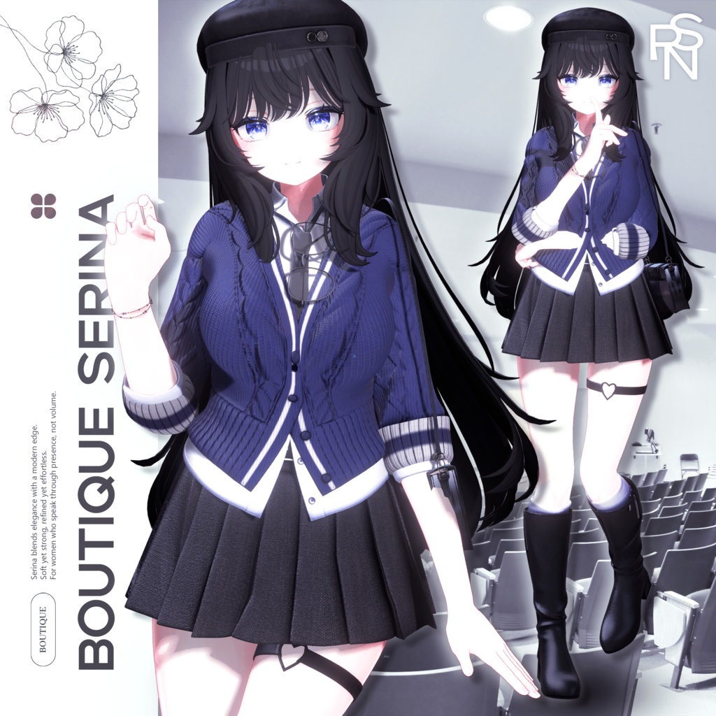 ✨SALE 34%✨ Socialite Campus Style【14アバター対応】