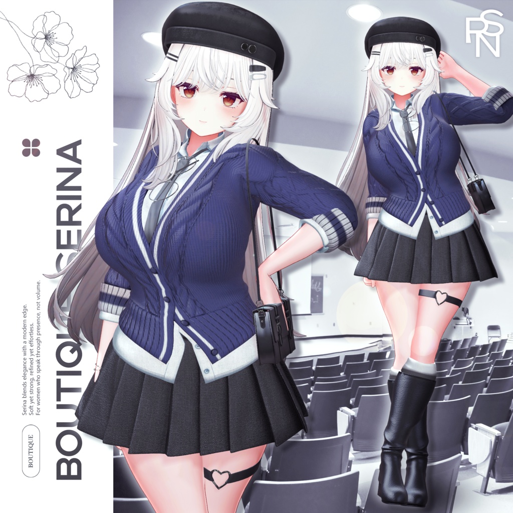 ✨SALE 34%✨ Socialite Campus Style【14アバター対応】