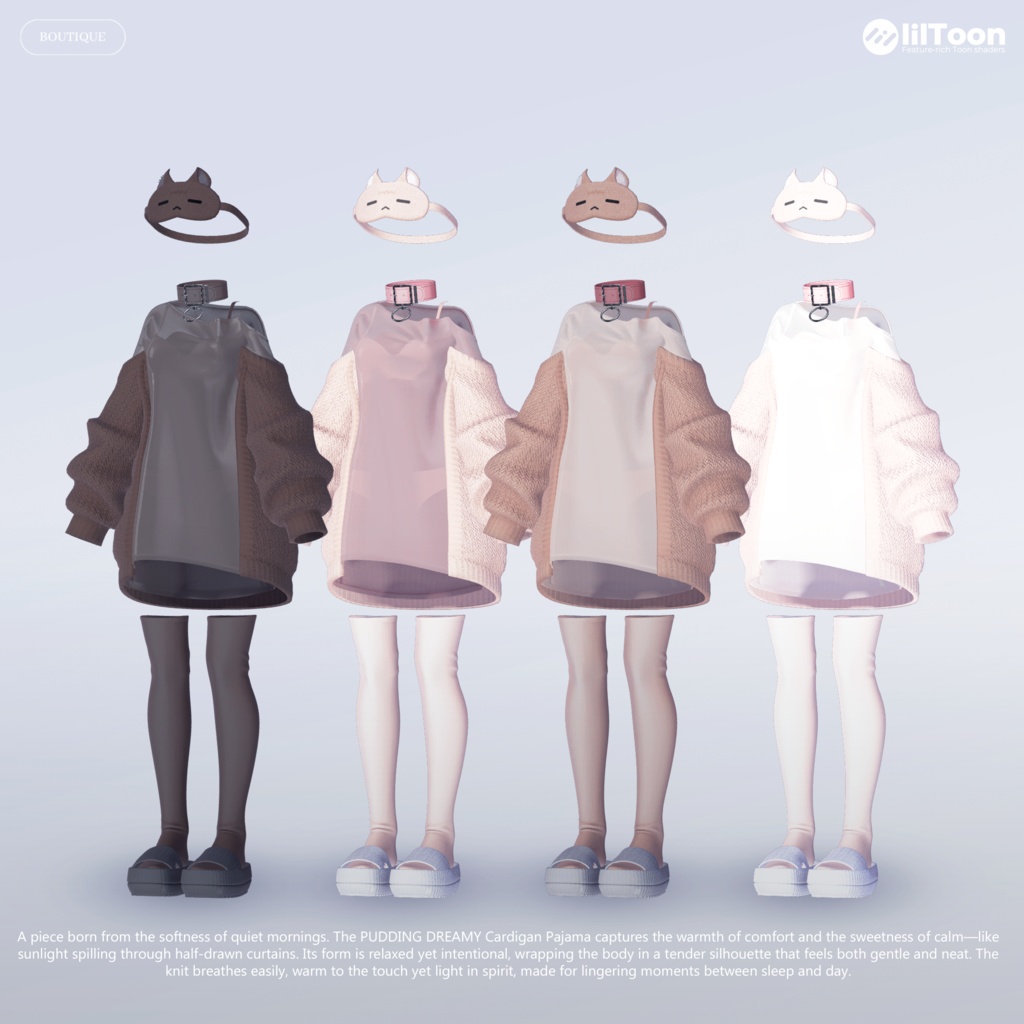 ❤️SALE❤️ Pudding Dreamy Pajama【15アバター対応】