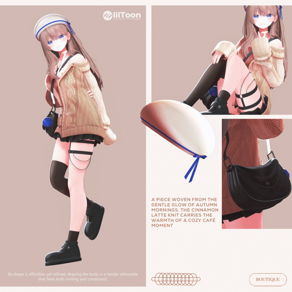 ❤️発売間近❤️ Cinnamon Latte Knit【15アバター対応】