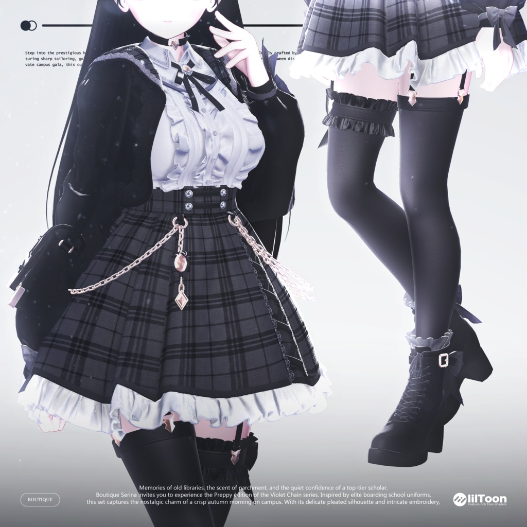 ❤️SALE❤️ Violet Chain : Preppy【17アバター対応】