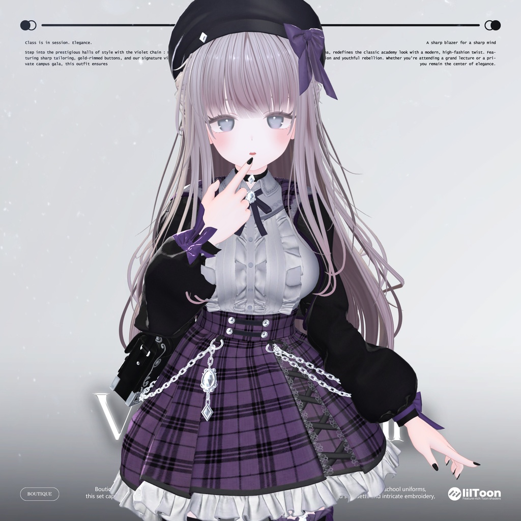 ❤️1周年 セール❤️ Violet Chain : Preppy【17アバター対応】