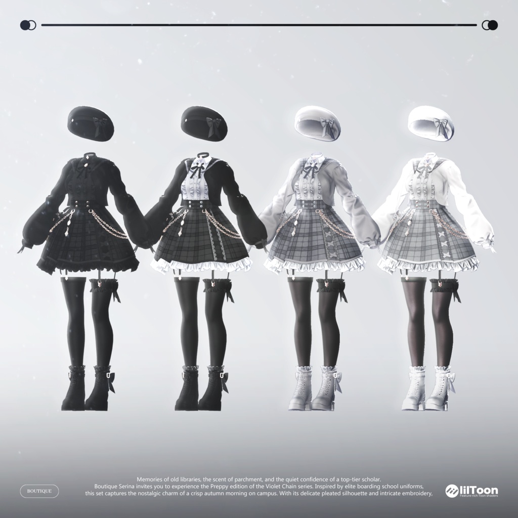 ❤️SALE❤️ Violet Chain : Preppy【17アバター対応】